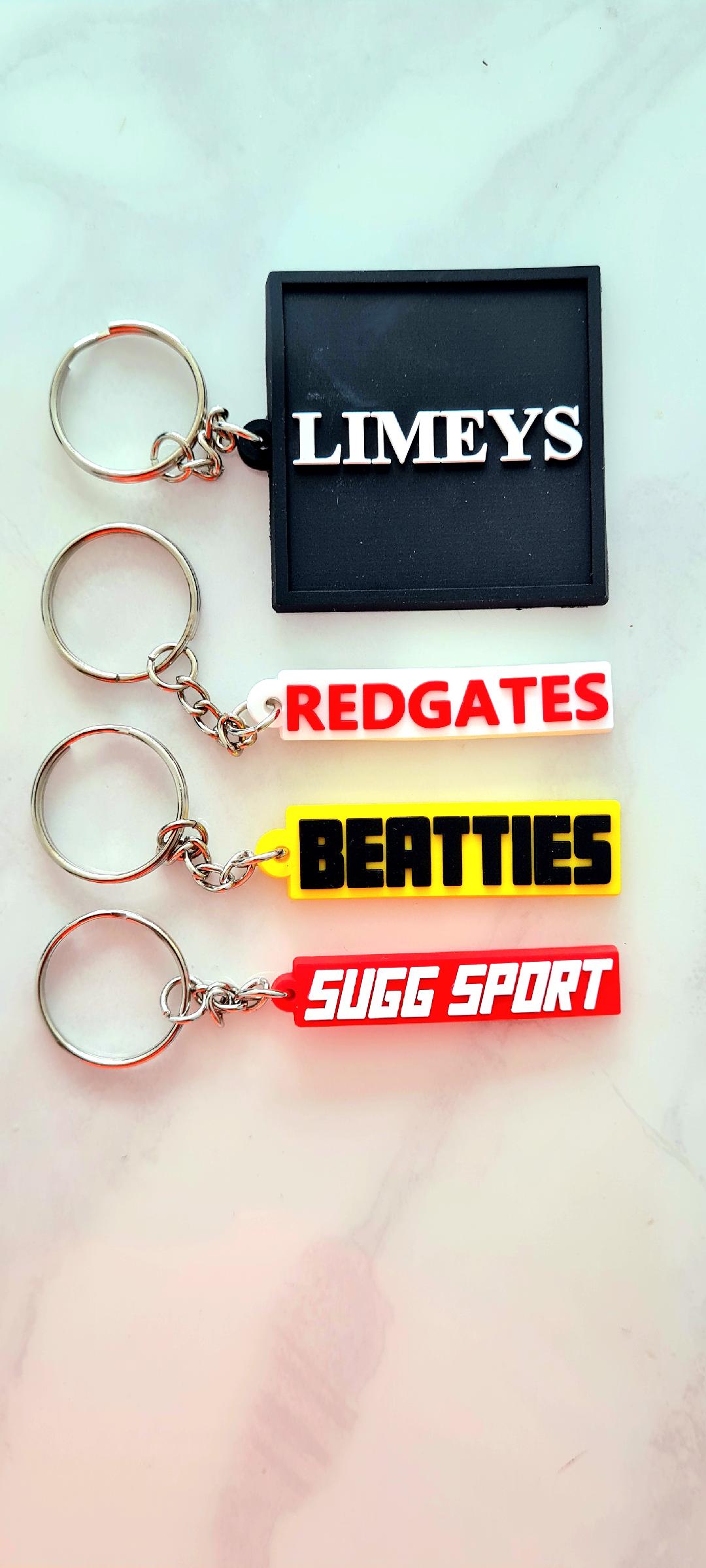Retro Sheffield Shop Sign Keyrings - Sheffield Retro Shop
